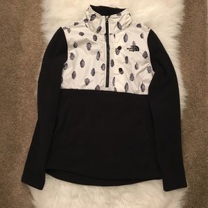 The North Face half zip fleece